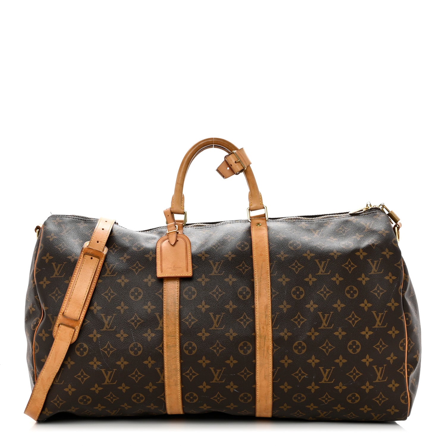 Louis Vuitton Monogram Keepall Bandouliere 55 1 of 16
