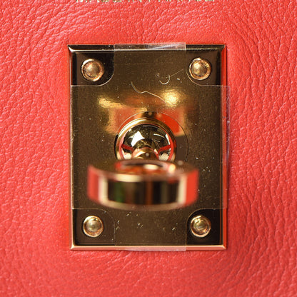 Hermes Swift Kelly Retourne 25 Rouge Tomate 21 of 36