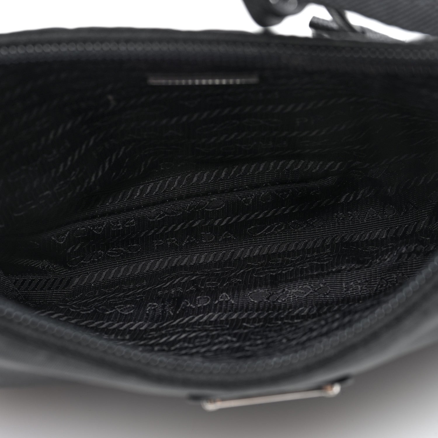 Prada Tessuto Nylon Mini Re-Edition 2000 Bag Black 5 of 10