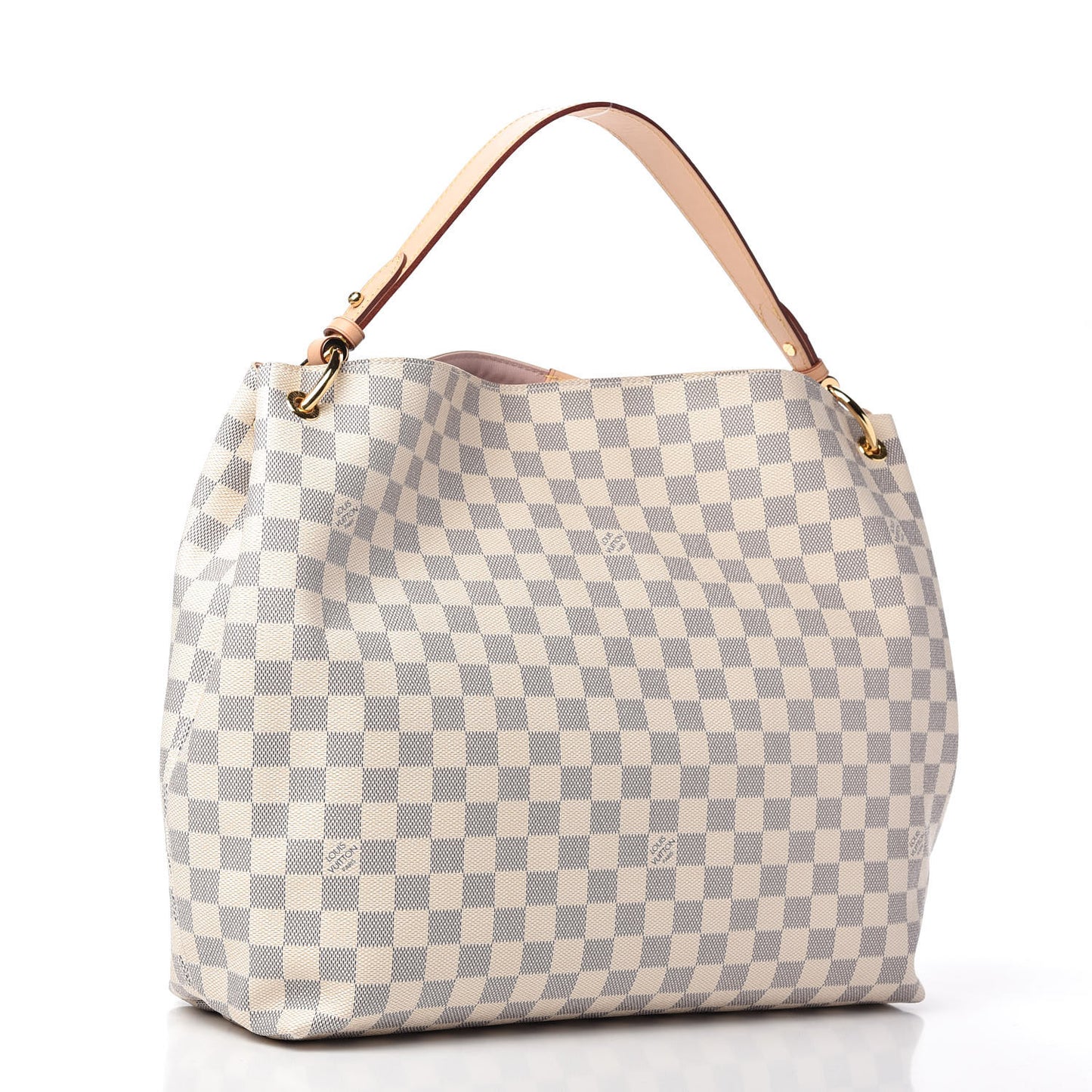 Damier Azur Graceful MM Rose Ballerine