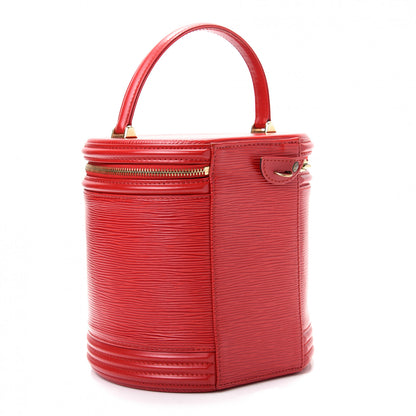 Louis Vuitton Epi Cannes Castillan Red 3 of 10