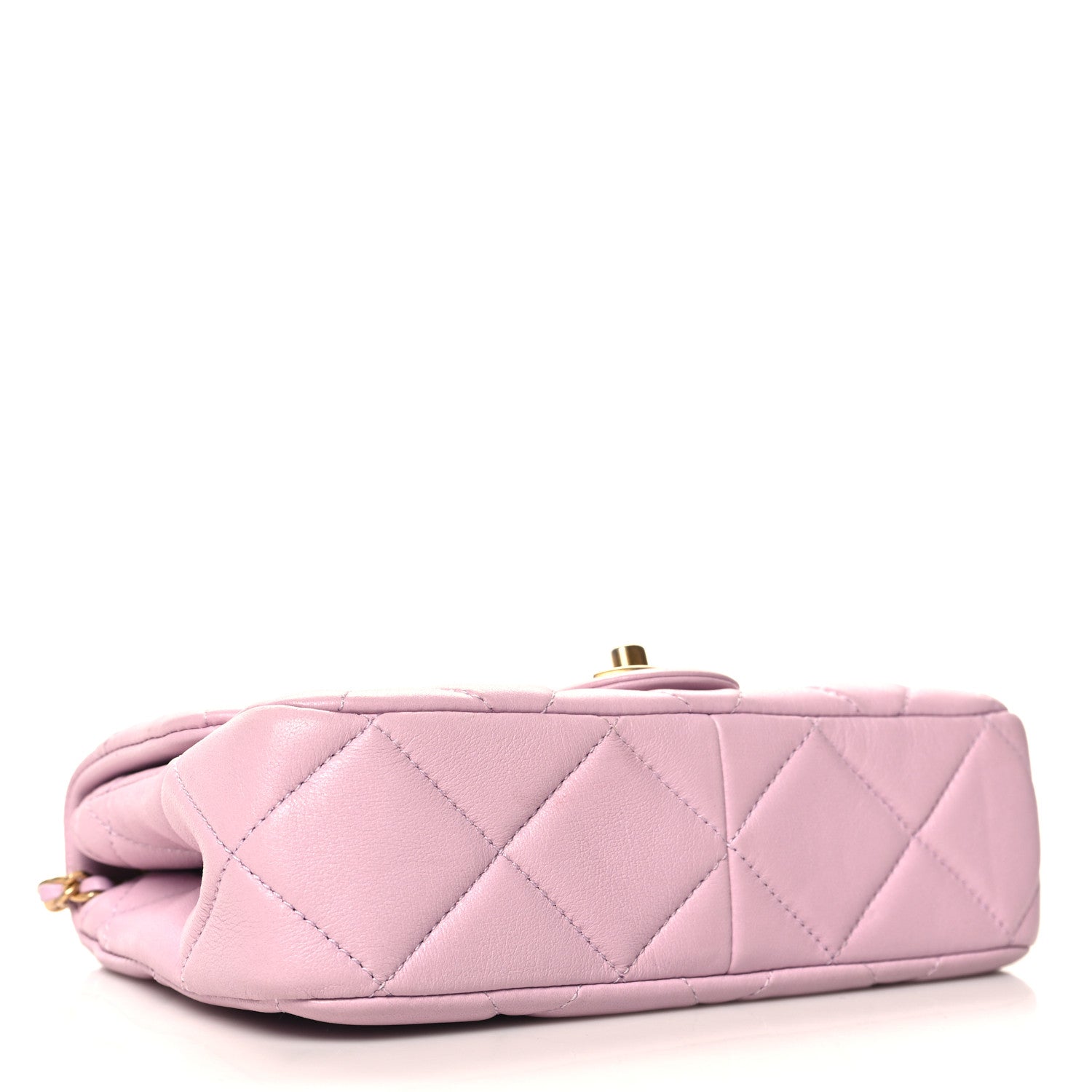 Chanel Lambskin Quilted Pearl Small Flap Lilac 4 of 11