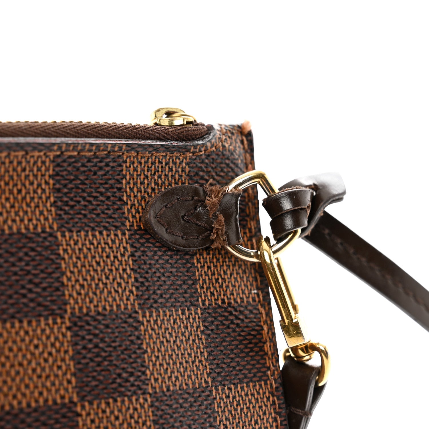 Louis Vuitton Damier Ebene Neverfull MM GM Pochette 10 of 10