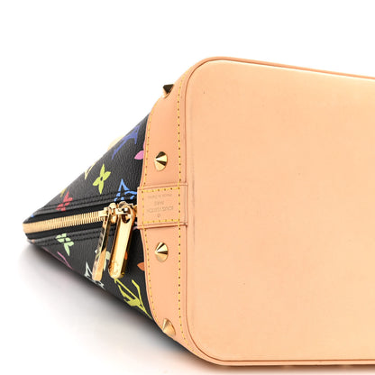 Louis Vuitton LOUIS VUITTON Monogram Multicolor Alma Black 8 of 9
