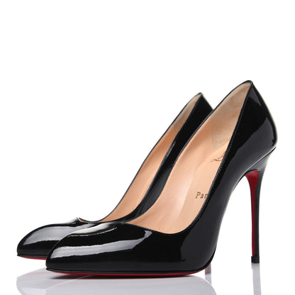 Christian Louboutin Patent Corneille 100 Pumps 36 Black 3 of 10