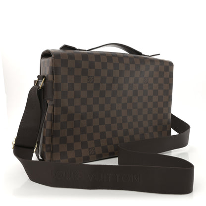 Louis Vuitton Damier Ebene Broadway Messenger Bag 3 of 9