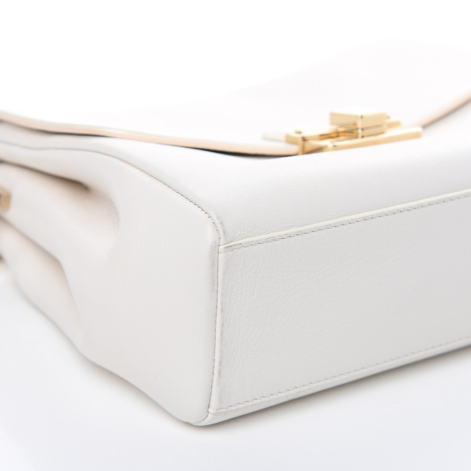 Christian Dior Calfskin Small Diorling White 8 of 12
