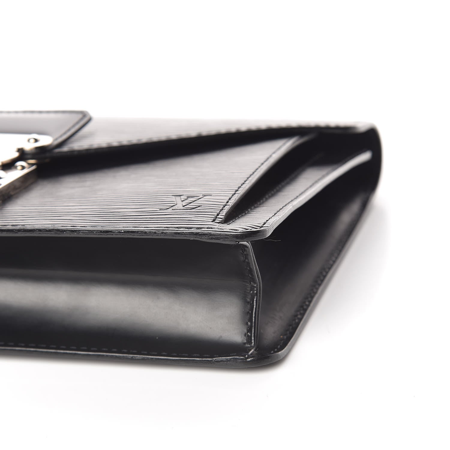 Louis Vuitton Epi Pochette Sellier Dragonne Clutch Black 9 of 9