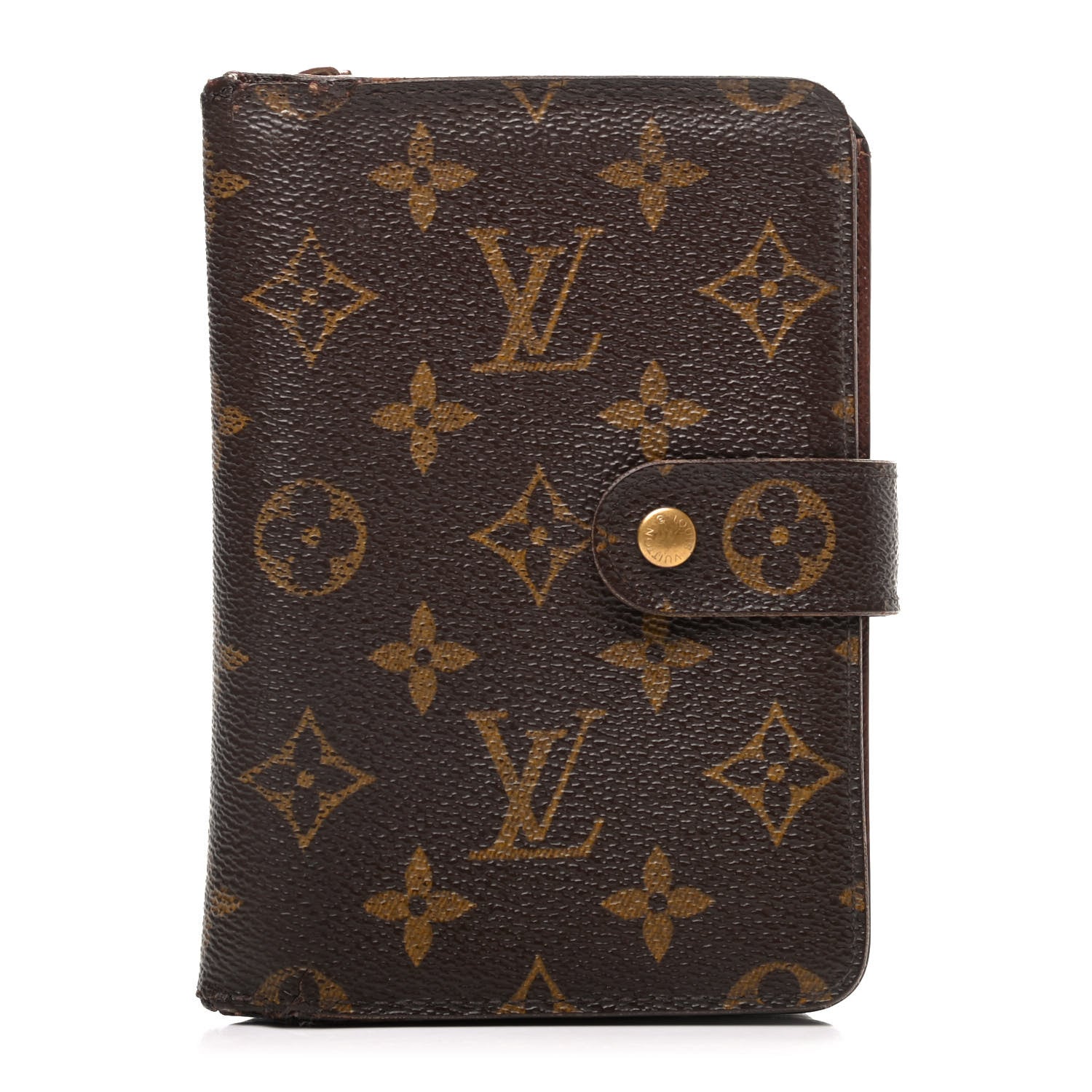 Louis Vuitton Monogram Porte Papier Zippe Wallet 1 of 9