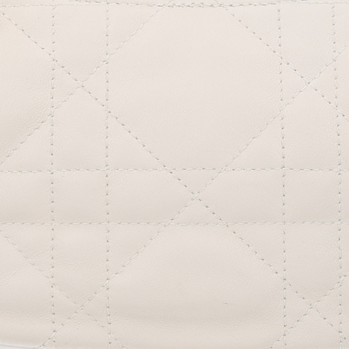 Lambskin Cannage CD Lounge Bag Latte
