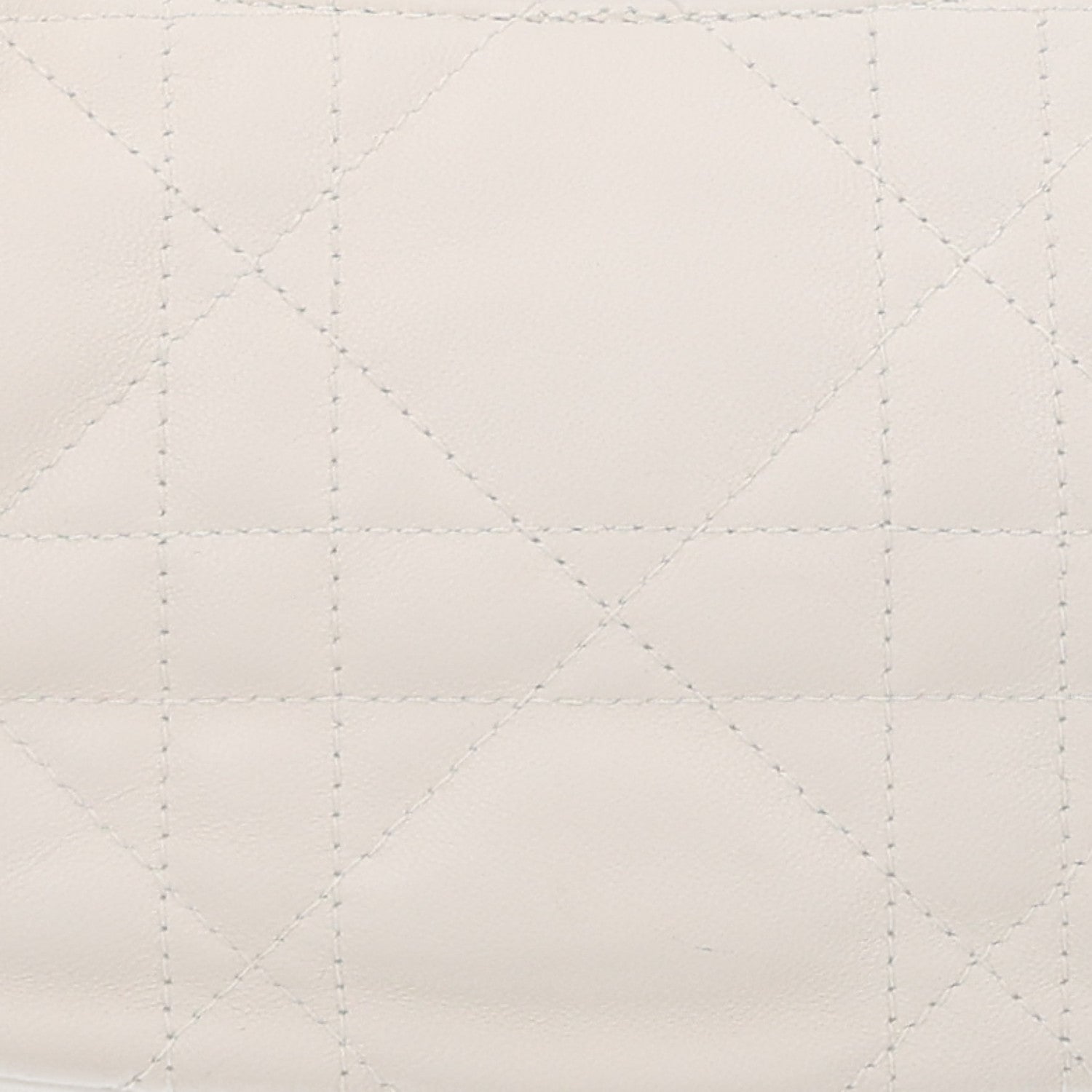 Christian Dior Lambskin Cannage CD Lounge Bag Latte 8 of 10