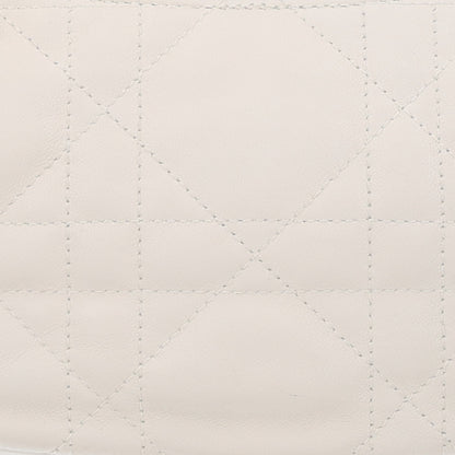 Christian Dior Lambskin Cannage CD Lounge Bag Latte 8 of 10