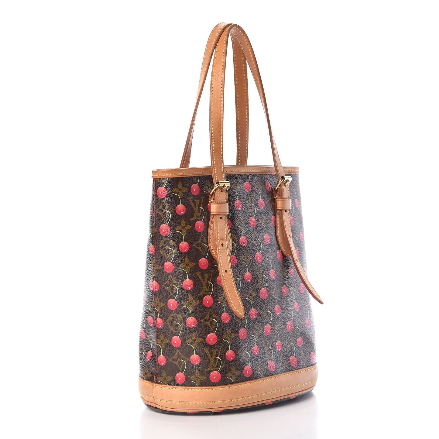 Monogram Cerises Bucket Bag