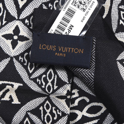 Louis Vuitton Silk Since 1854 Bandeau Black 3 of 4