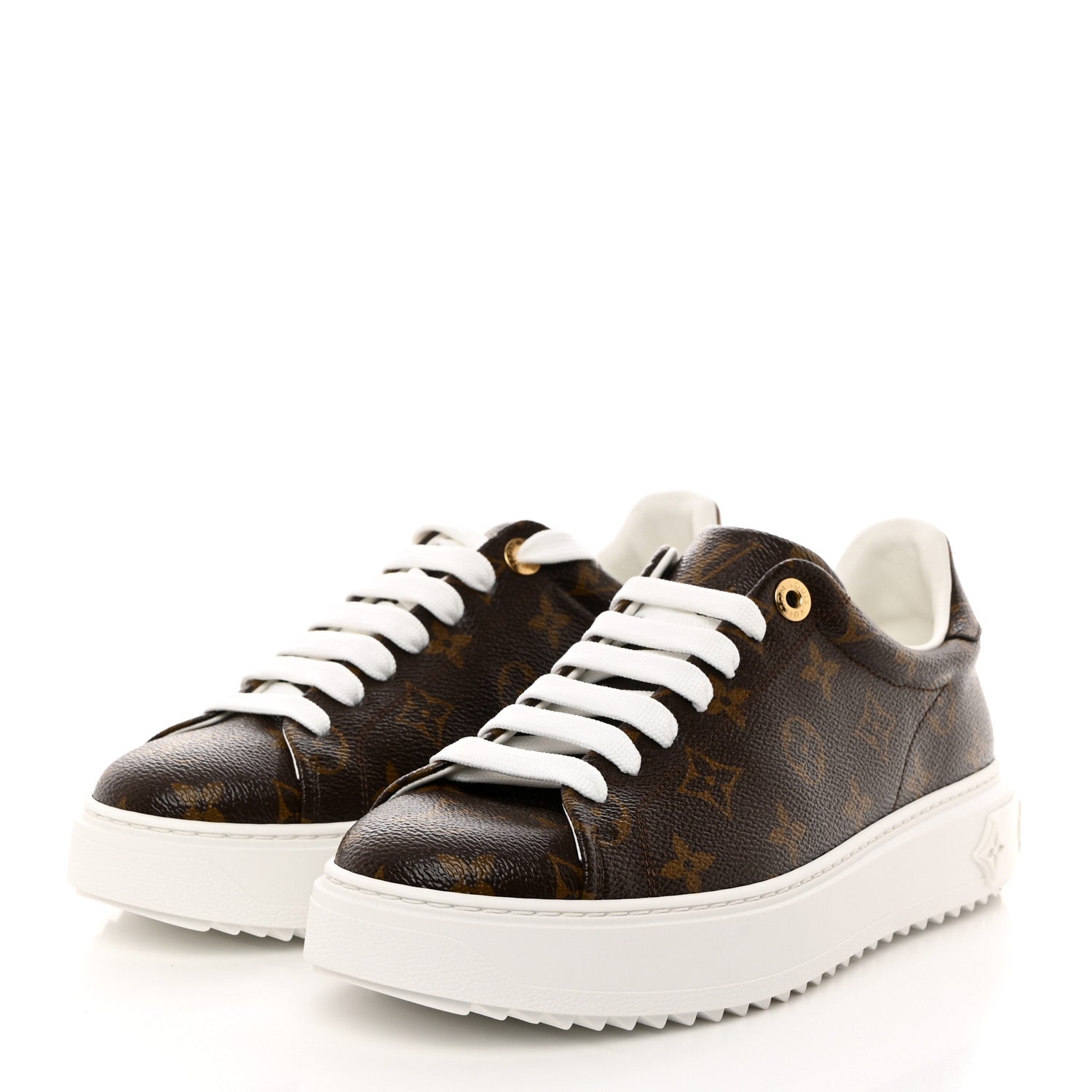 Louis Vuitton Monogram Time Out Sneakers 39.5 3 of 9