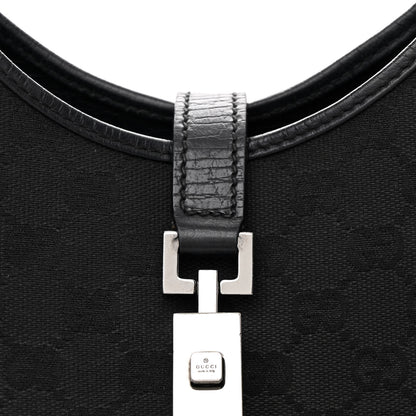 Gucci Monogram Jackie Shoulder Bag Black 8 of 11