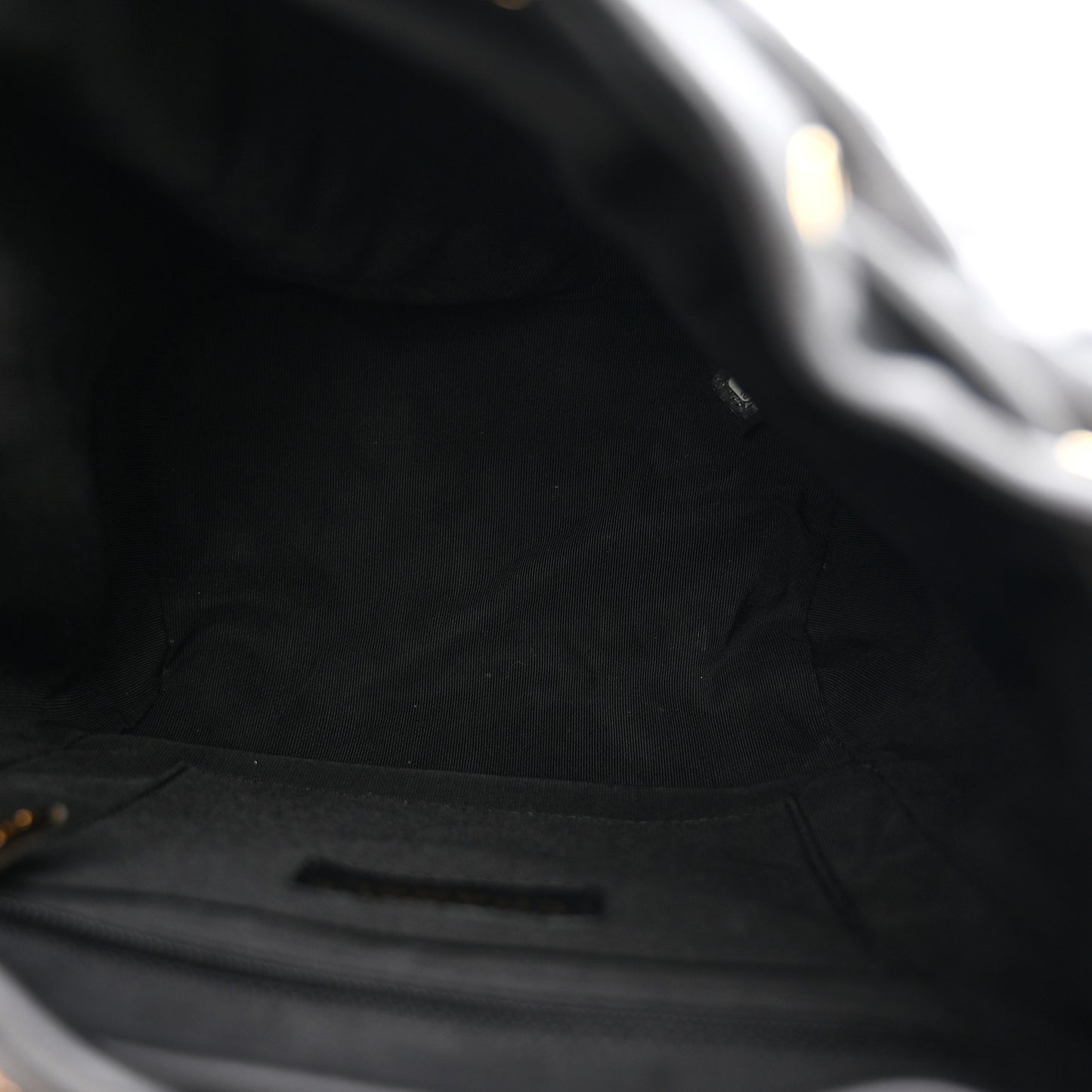 Calfskin Quilted Small Urban Spirit Backpack Black