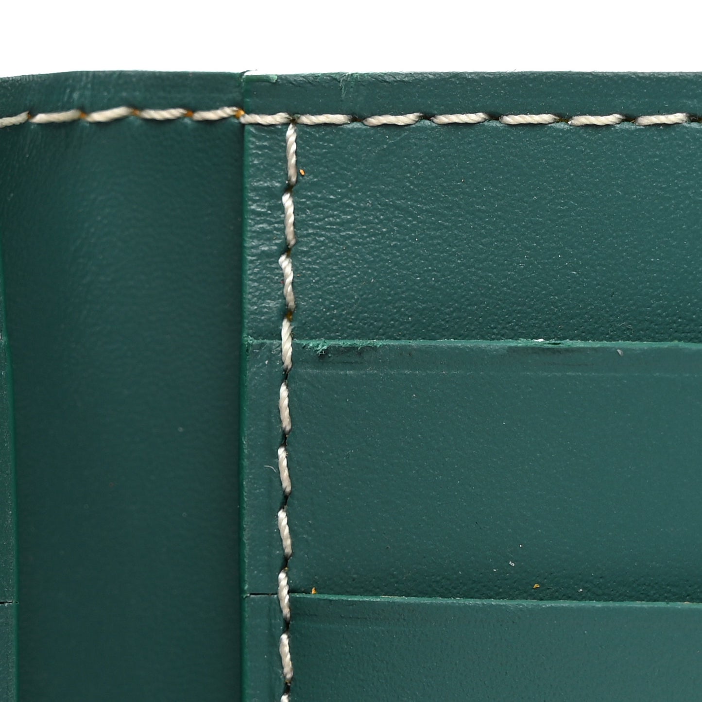 Goyardine Saint Pierre Card Holder Green