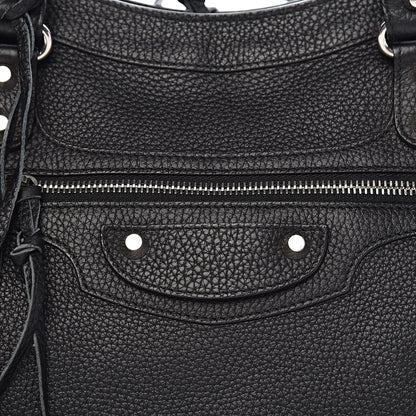 Balenciaga Vibrato Calfskin Classic Silver Hardware City Black 10 of 10