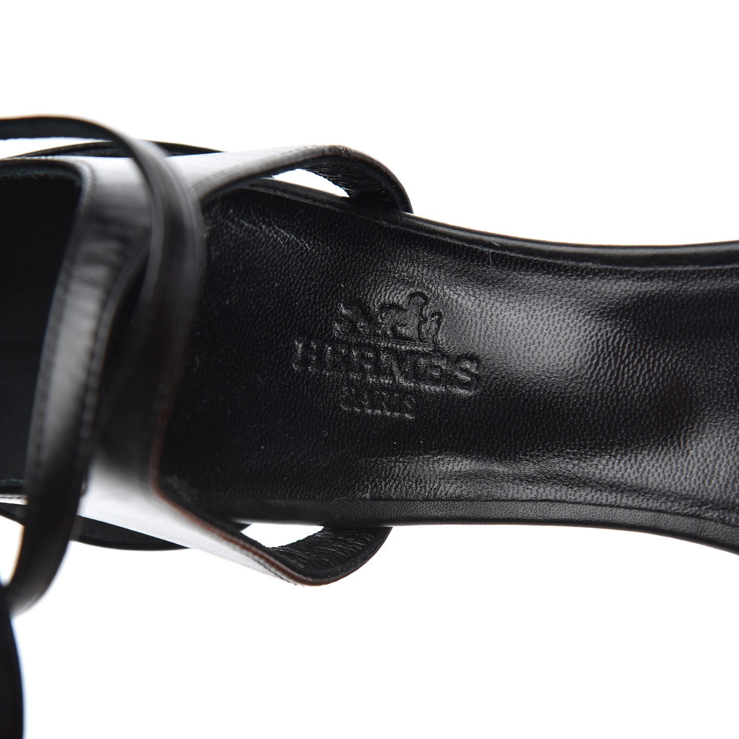 Hermes Calfskin Pumps 36 Black 6 of 19