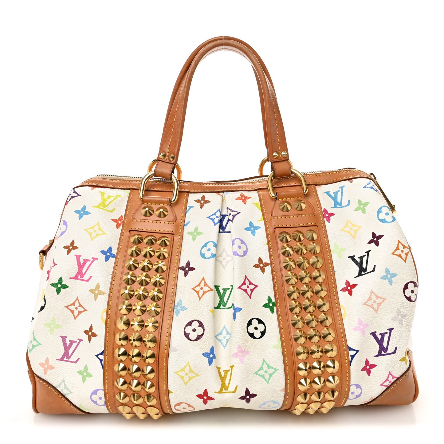 Monogram Multicolor Courtney GM White