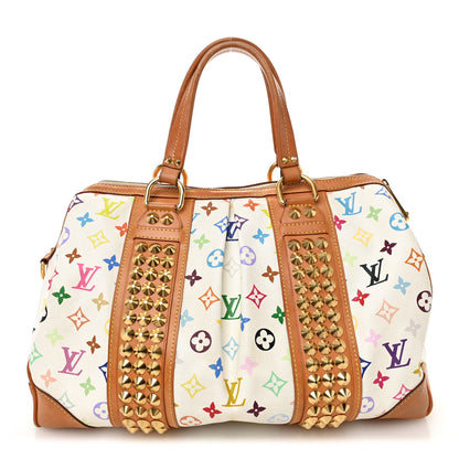 Louis Vuitton Monogram Multicolor Courtney GM White 1 of 10