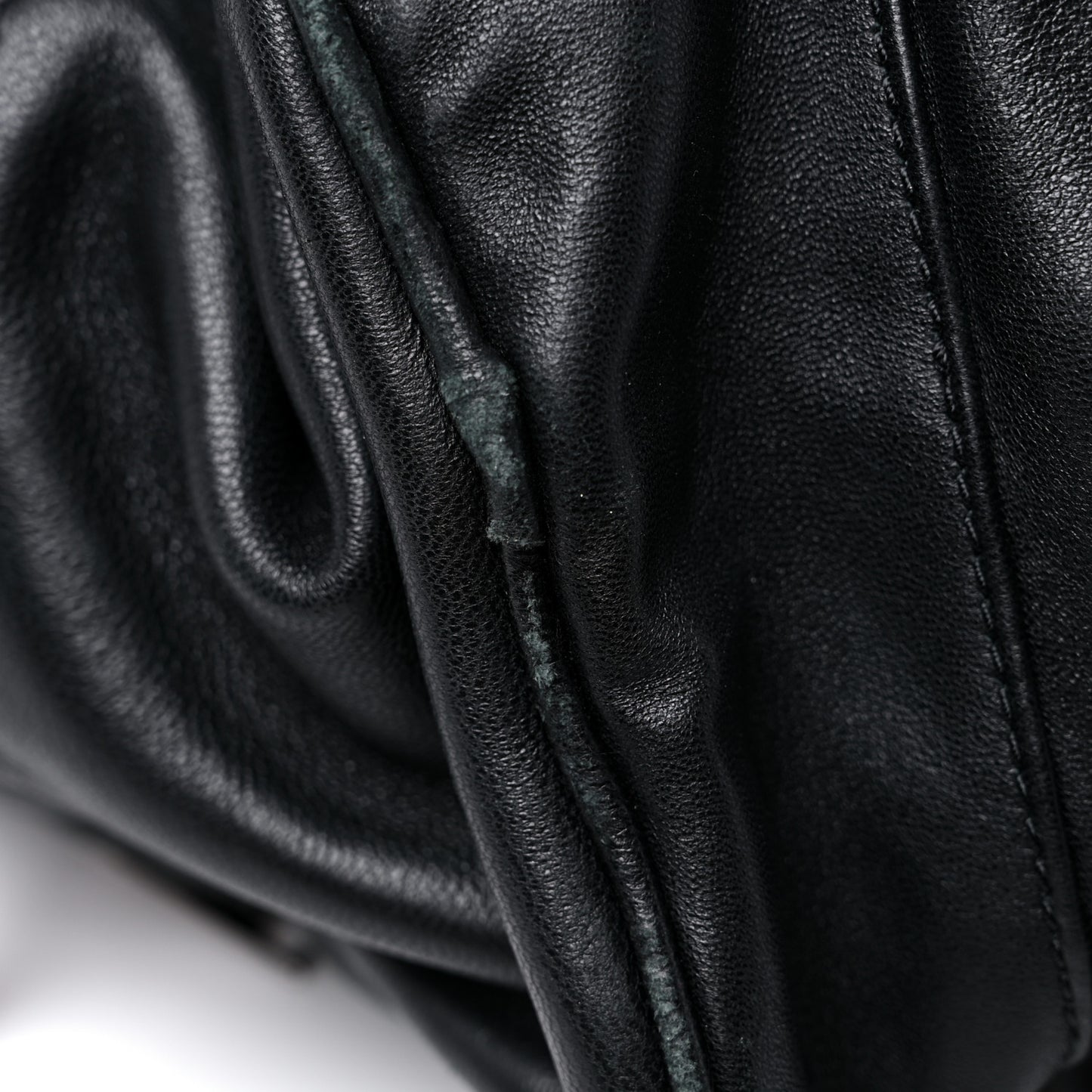 Lambskin Marti Backpack Bag Washed Black Rhodium Hardware