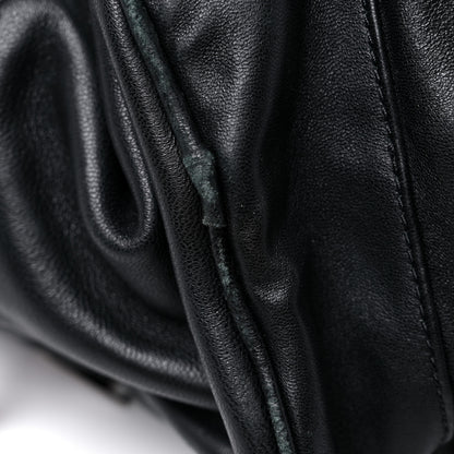 Alexander Wang Lambskin Marti Backpack Bag Washed Black Rhodium Hardware 12 of 15