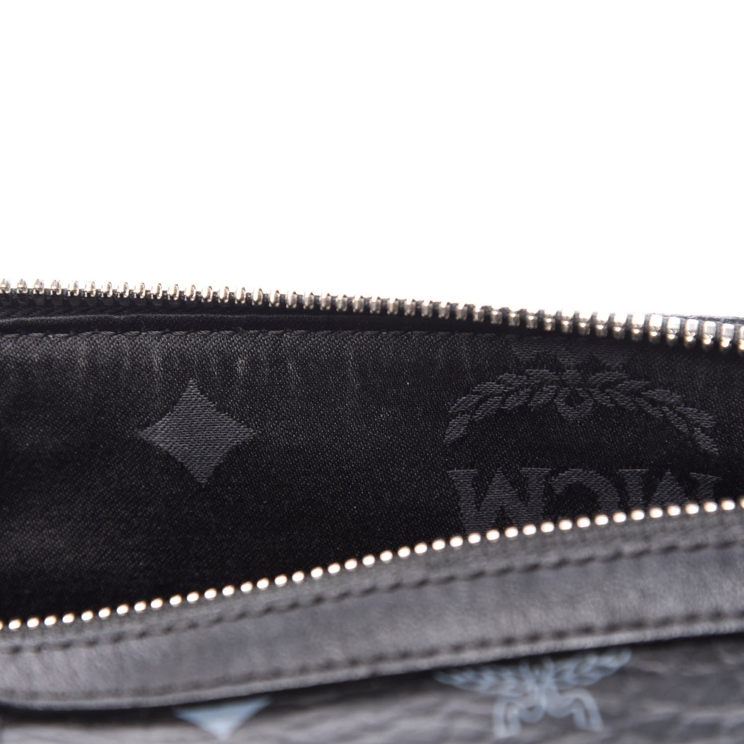 MCM Visetos Small Boston Bag Black 11 of 13