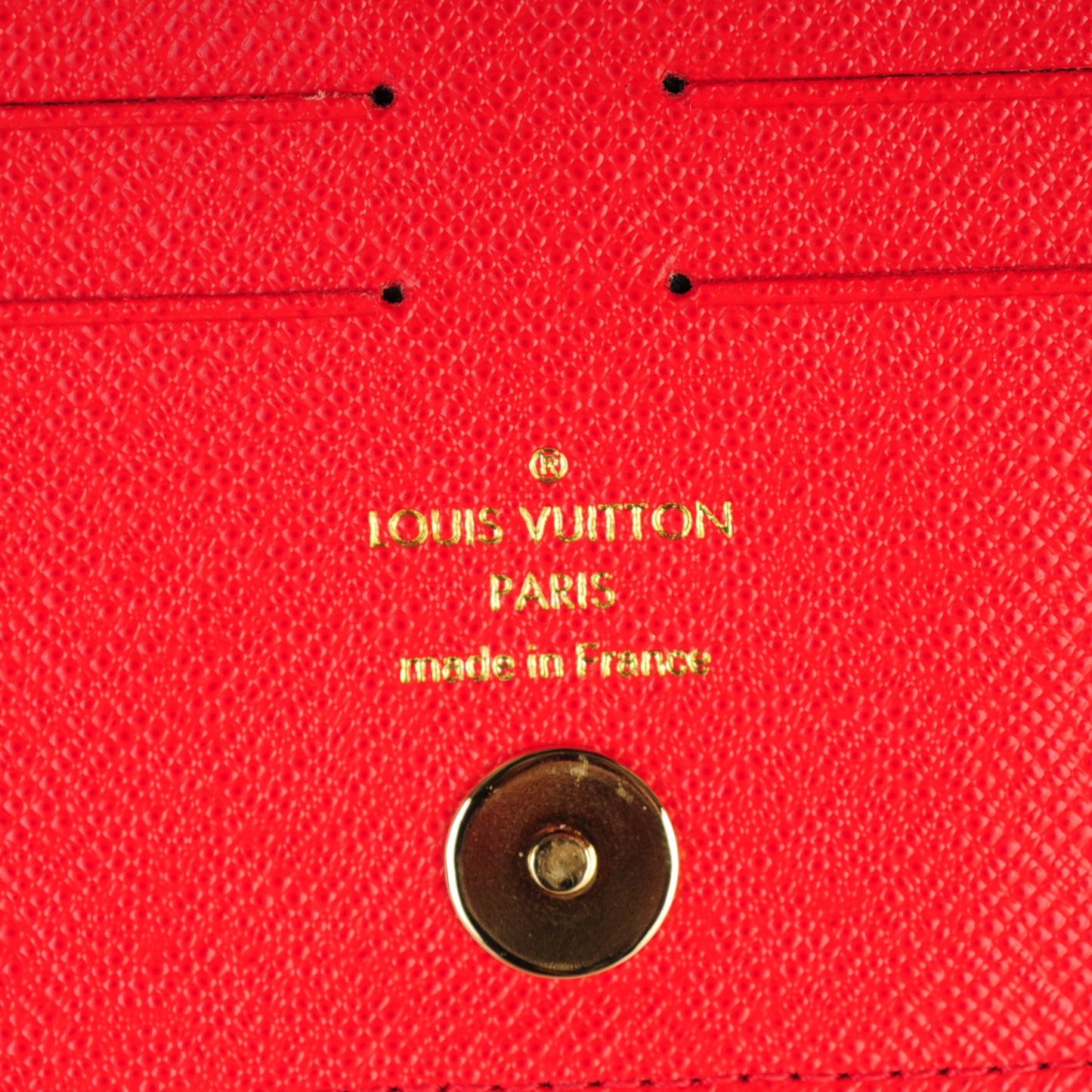 Monogram Adele Wallet Coquelicot