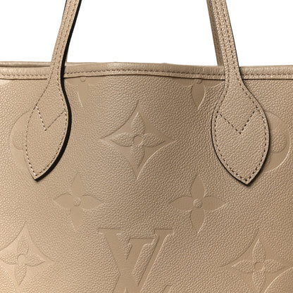 Louis Vuitton Empreinte Monogram Giant Neverfull MM Tourterelle 7 of 9