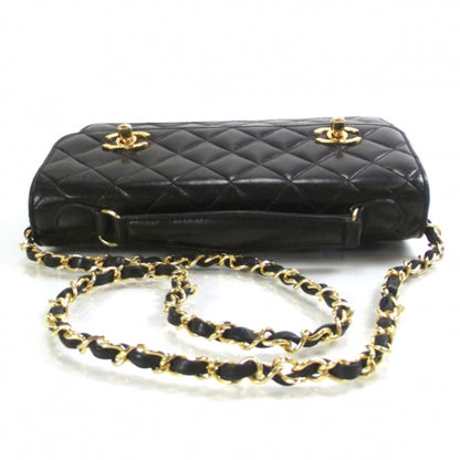 Chanel Lambskin Quilted Runway Flap Bag Black 5 of 13