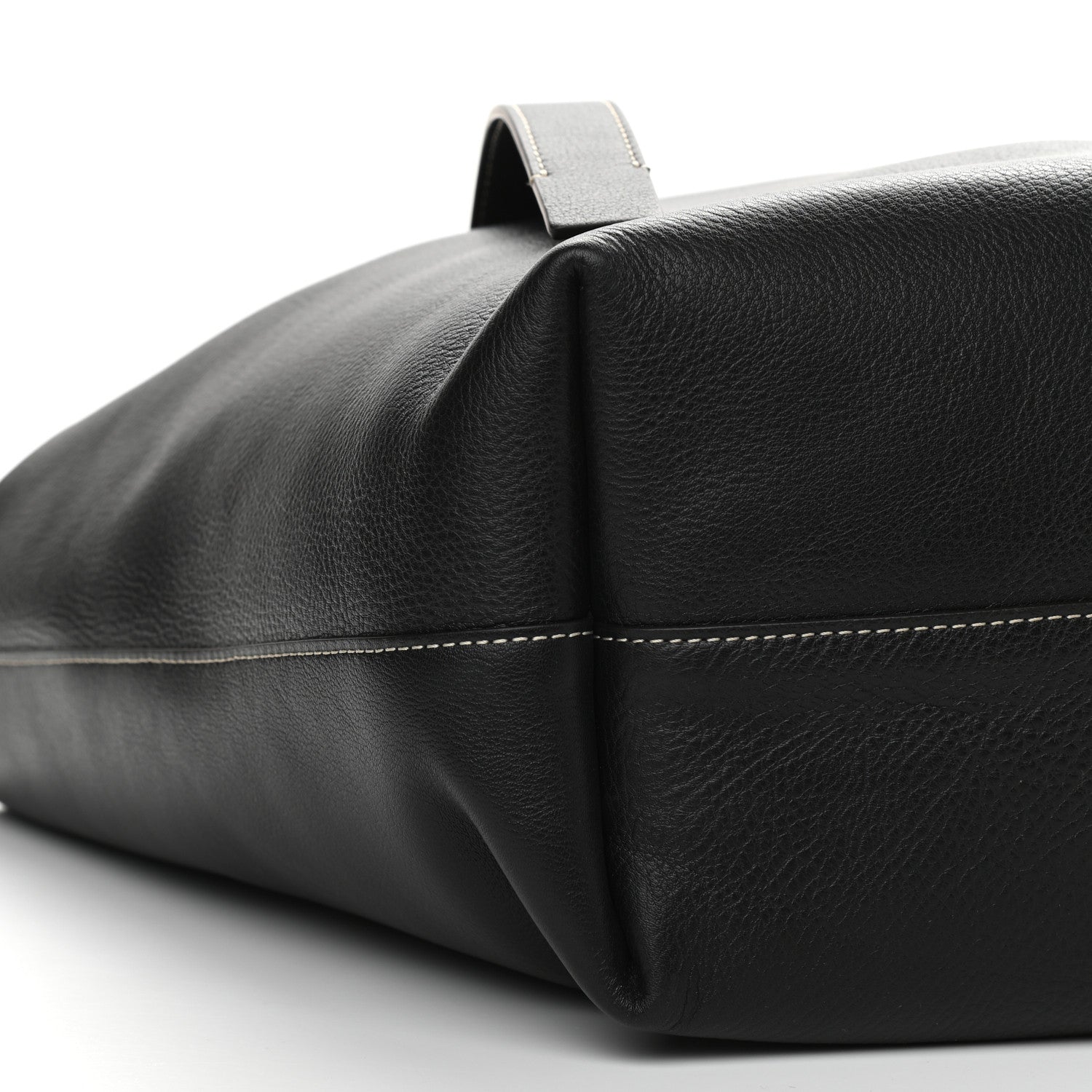 Chloe Small Grain Smooth Calfskin Medium Darryl Tote Black 8 of 9
