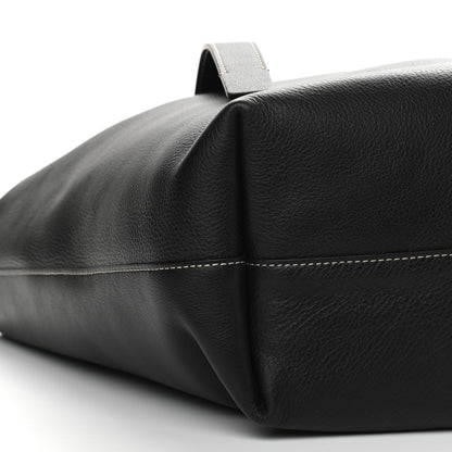 Chloe Small Grain Smooth Calfskin Medium Darryl Tote Black 8 of 9