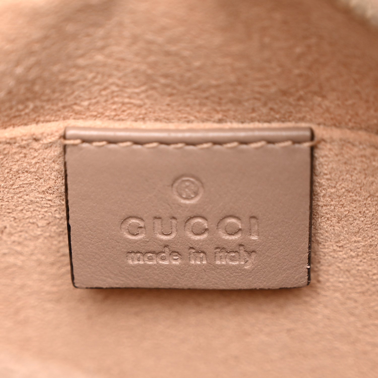 Gucci Calfskin Matelasse Small GG Marmont Chain Shoulder Bag Porcelain Rose 6 of 13