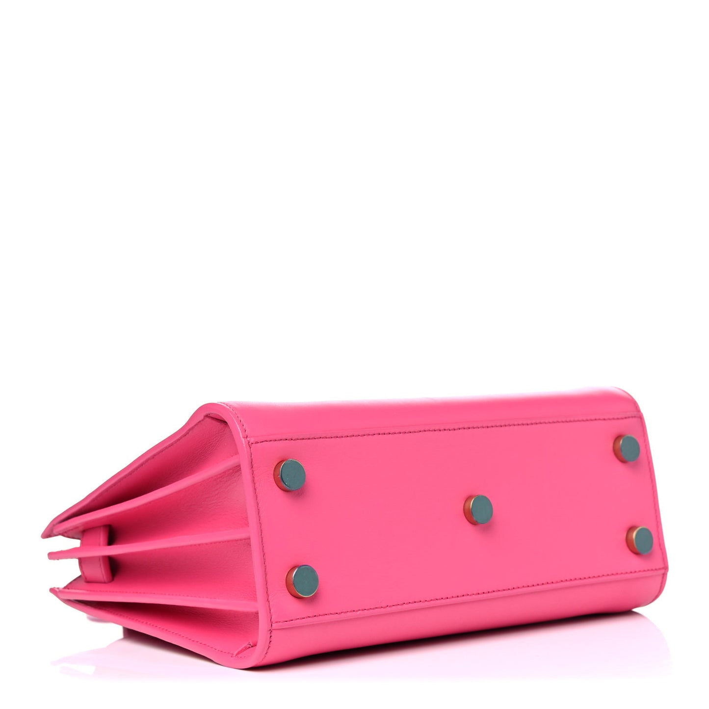 Calfskin Nano Sac De Jour Lipstick Fuchsia