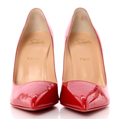 Christian Louboutin Patent Pigalle Follies 100 Pumps 40 Red 2 of 11