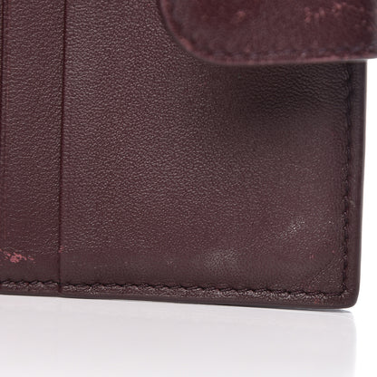 Bottega Veneta Nappa Intrecciato Mini Wallet Dark Barolo 10 of 11