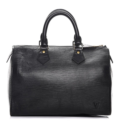 Louis Vuitton Epi Speedy 25 Black 1 of 19
