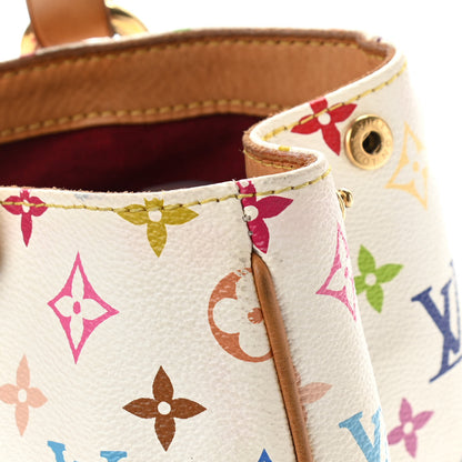 Louis Vuitton Monogram Multicolor Aurelia MM White 13 of 14