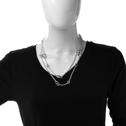 Hermes Sterling Silver Farandole Necklace 120 2 of 7