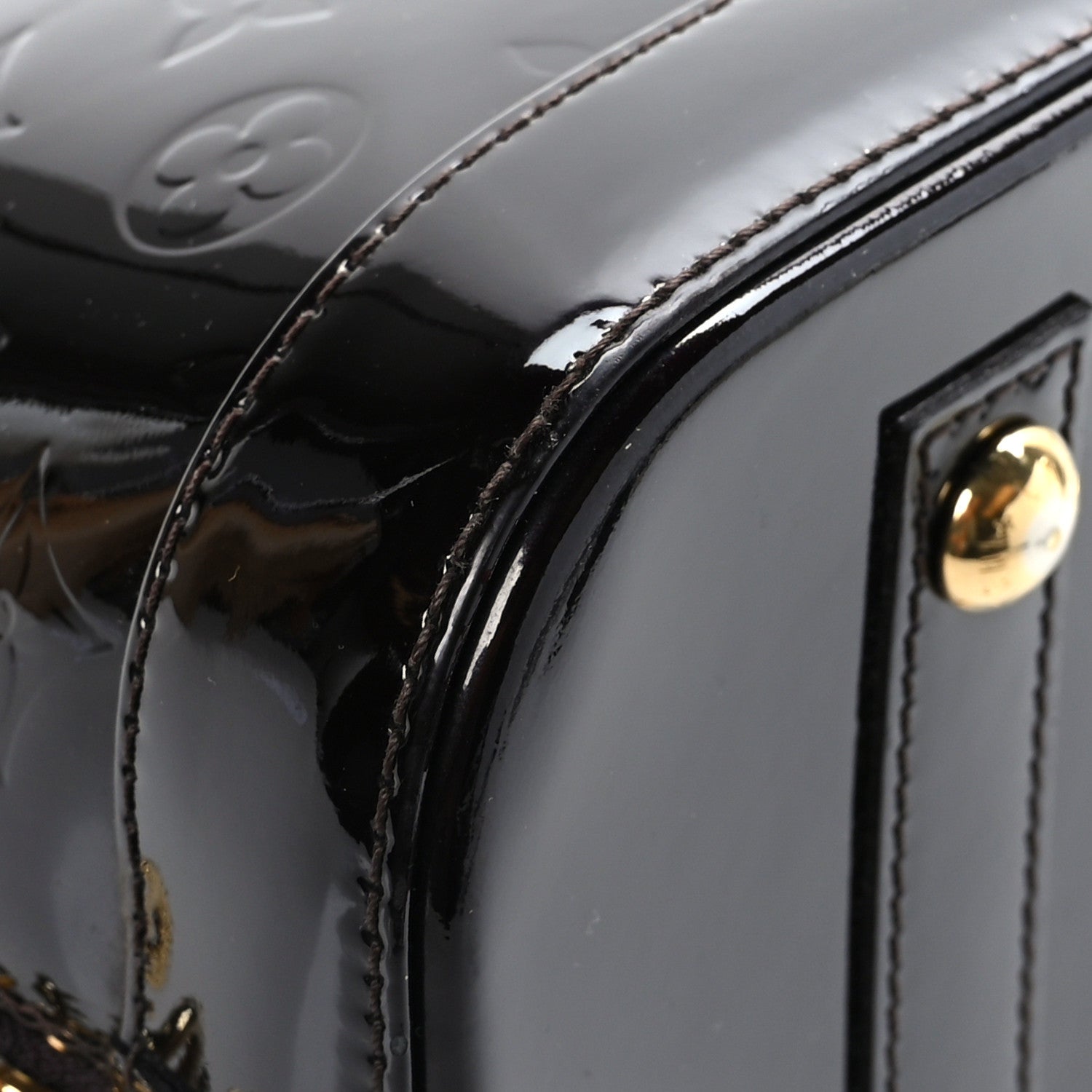 Louis Vuitton Vernis Alma PM Amarante 8 of 10