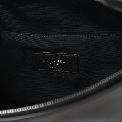 Saint Laurent Calfskin Monogram Belt Bag Black 8 of 11