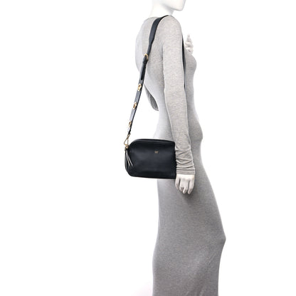 Fendi Vitello Century Opaco F is Fendi Camera Case Black 2 of 10