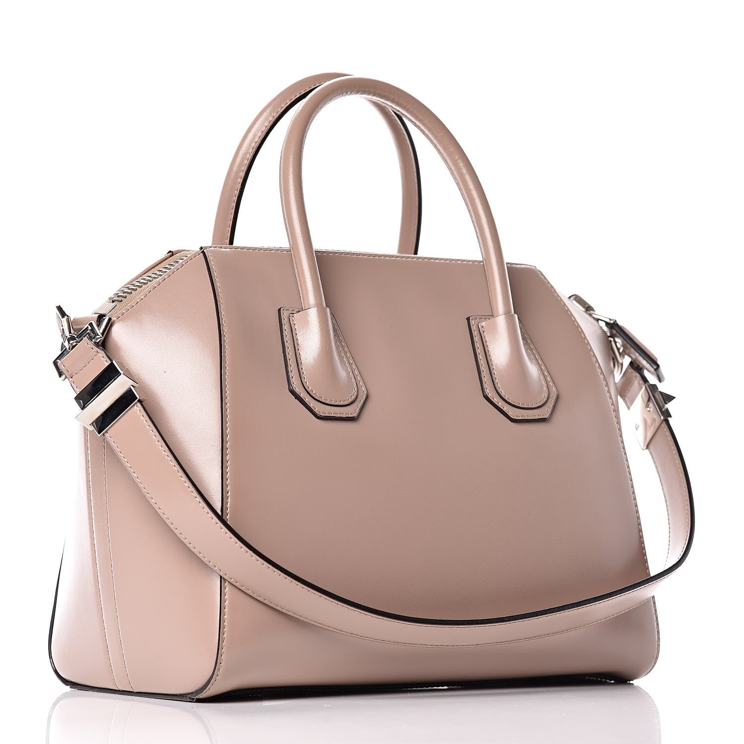 Givenchy Shiny Lord Calfskin Small Antigona Linen 4 of 13