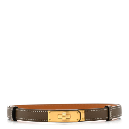Hermes Epsom Kelly Belt Etoupe 1 of 4