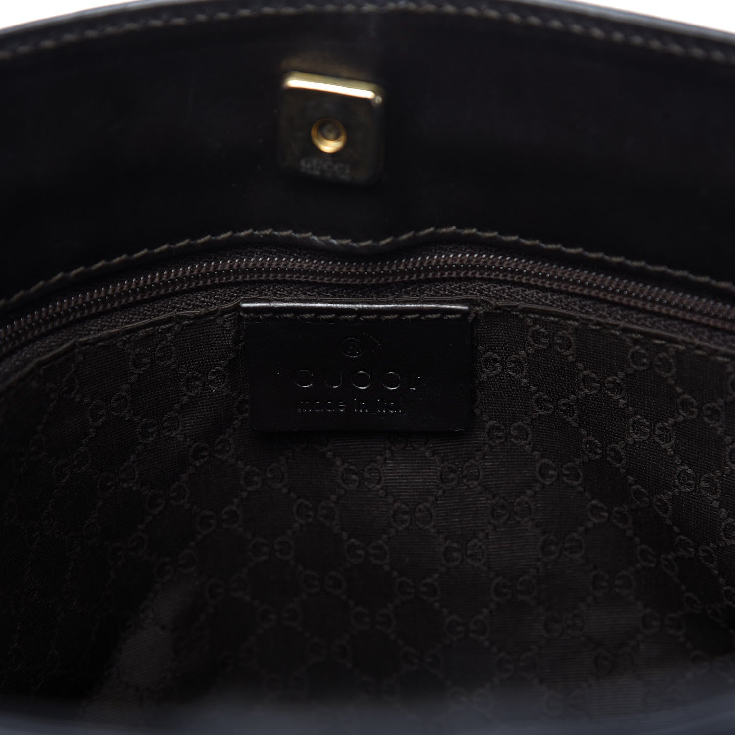 Gucci Canvas Web Hobo Dark Brown 8 of 10