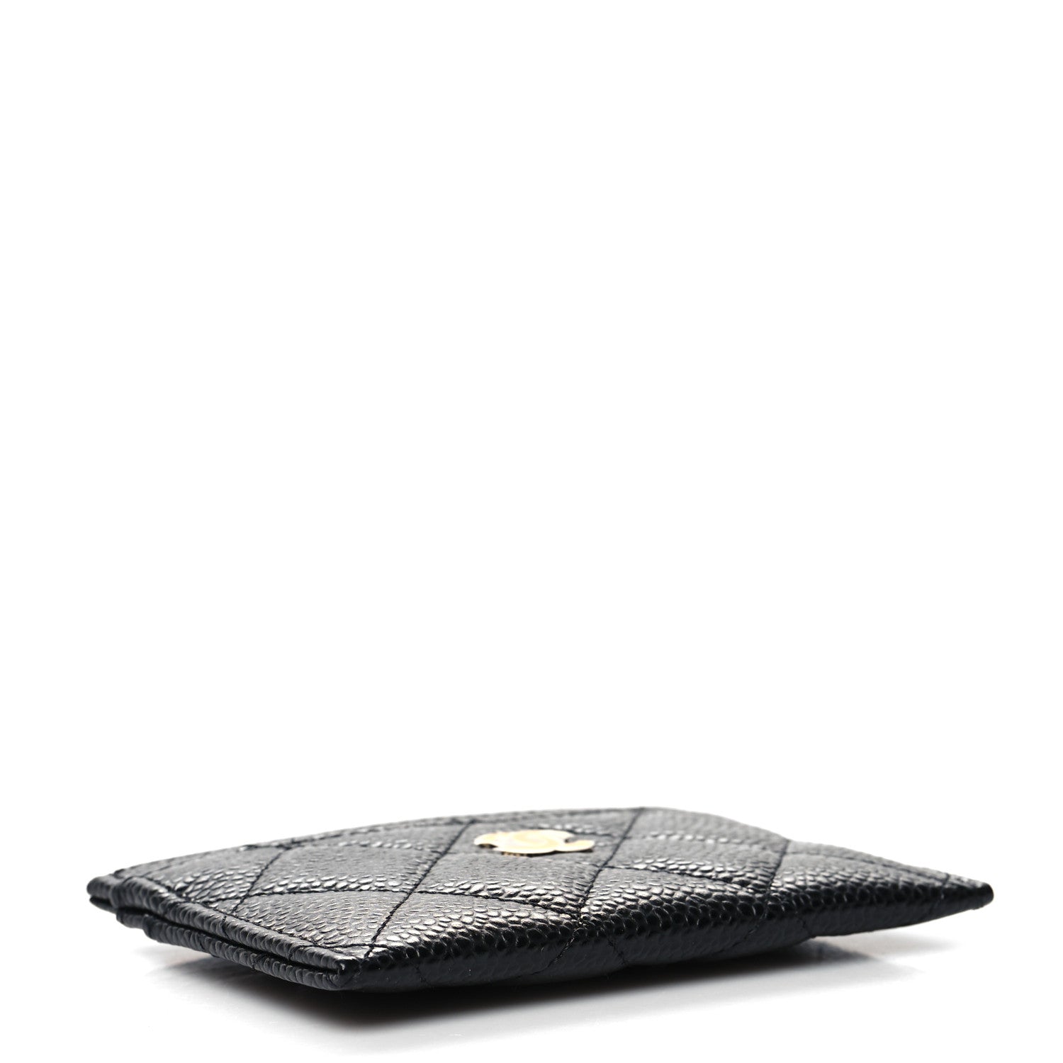 Chanel Caviar Quilted Card Holder Black 4 of 10