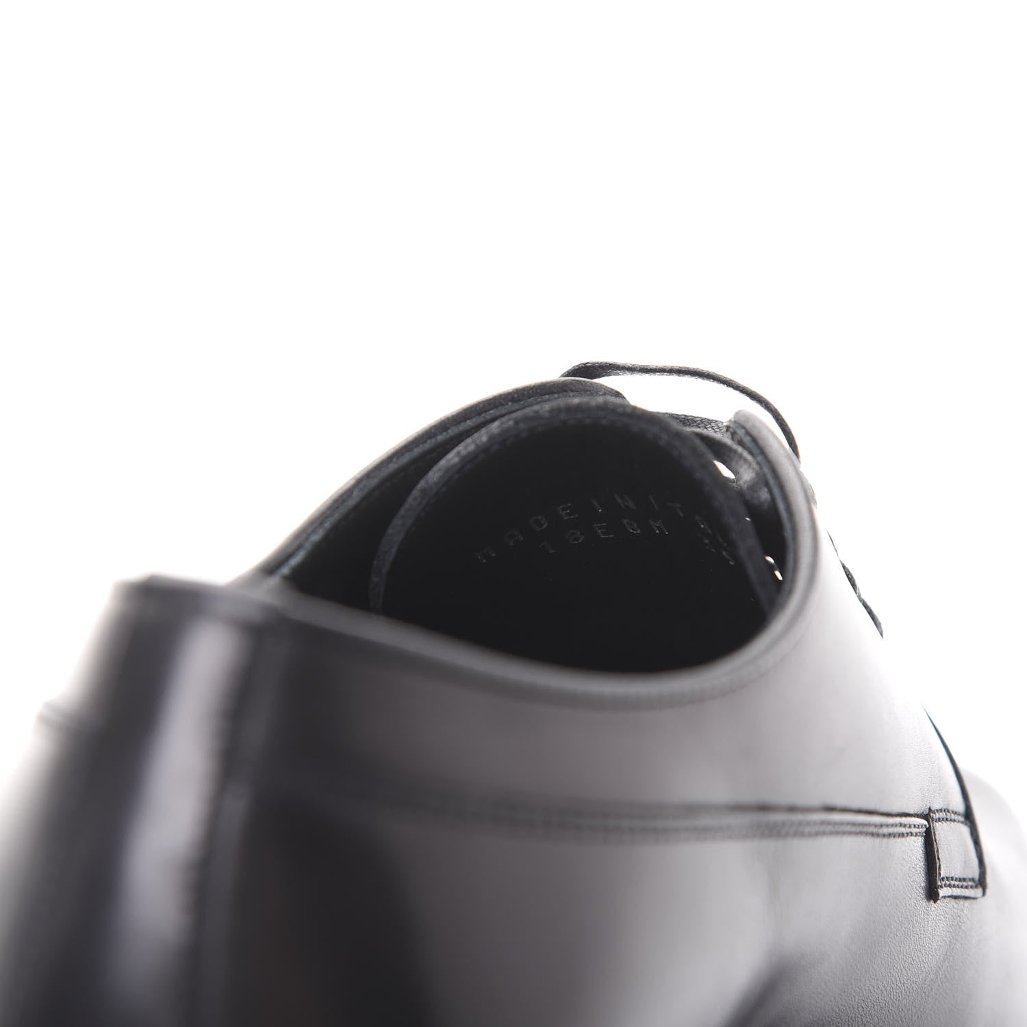 Christian Dior Brushed Calfskin Derby Shoes 39 Black 8 of 8