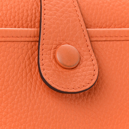 Hermes Taurillon Clemence Evelyne III GM Orange 7 of 11